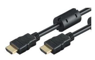 Cablu HDMI High Speed with Ethernet, ferita, 1m, 7003023, Mcab - Pret | Preturi Cablu HDMI High Speed with Ethernet, ferita, 1m, 7003023, Mcab