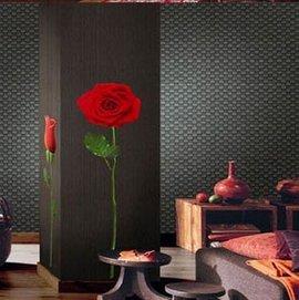 Sticker decorativ de perete Trandafiri Rosii - Pret | Preturi Sticker decorativ de perete Trandafiri Rosii