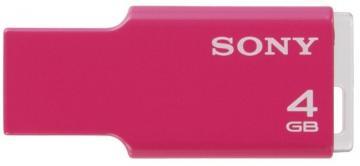 USB 2.0 Stick MicroVault 4GB Sony USM4GMP, mini, roz - Pret | Preturi USB 2.0 Stick MicroVault 4GB Sony USM4GMP, mini, roz