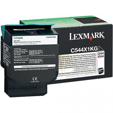 Toner Cartridge Lexmark C544, X544 Black Extra High Yield Return Programme (6K), C544X1KG - Pret | Preturi Toner Cartridge Lexmark C544, X544 Black Extra High Yield Return Programme (6K), C544X1KG