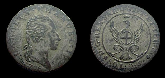 Moneda Carolus Emanuel IV 1799 - Pret | Preturi Moneda Carolus Emanuel IV 1799