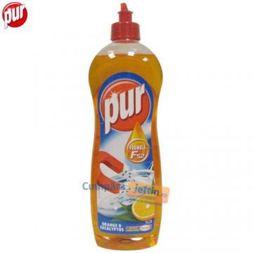 Detergent lichid pentru vase Pur portocale si eucalipt 1 L - Pret | Preturi Detergent lichid pentru vase Pur portocale si eucalipt 1 L