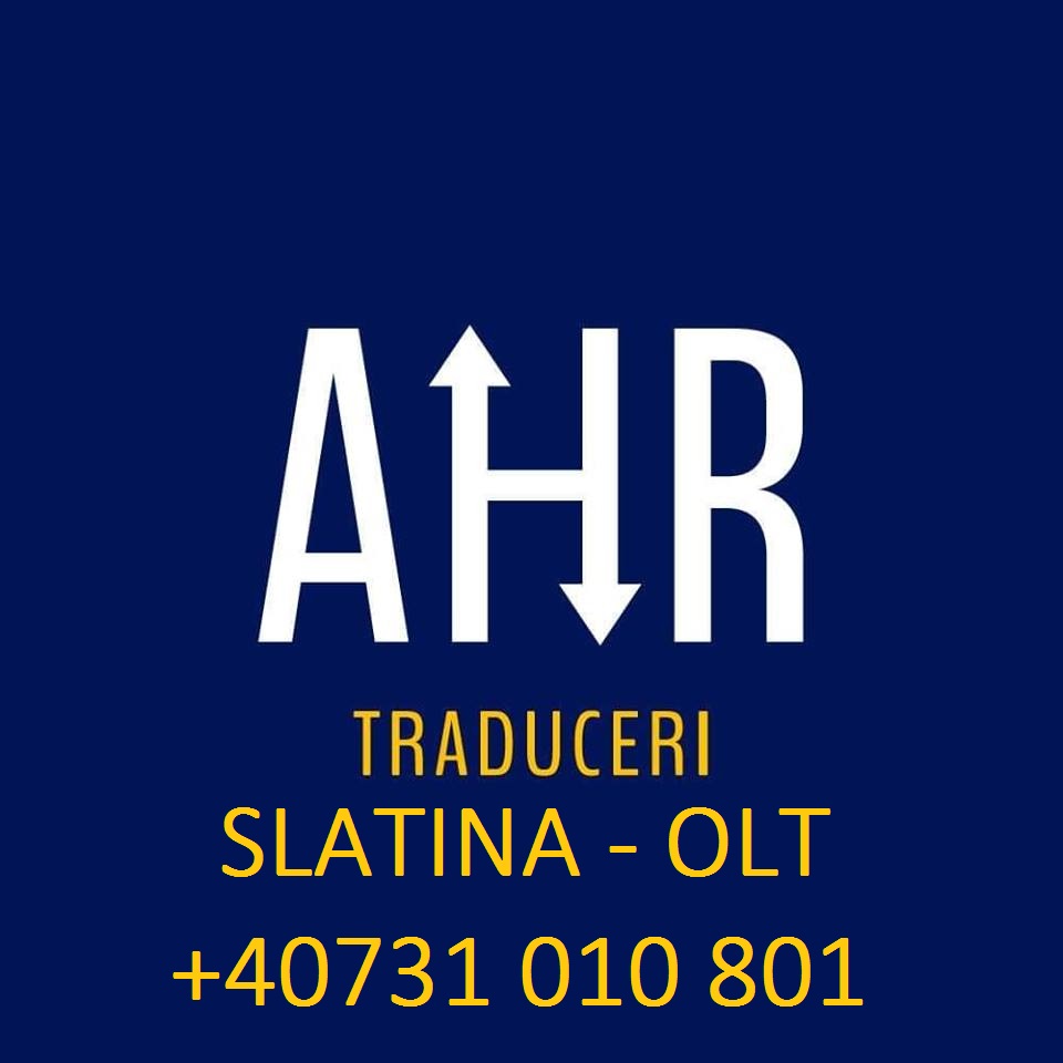 Traduceri Slatina-Olt 0731010801 AHR - Pret | Preturi Traduceri Slatina-Olt 0731010801 AHR