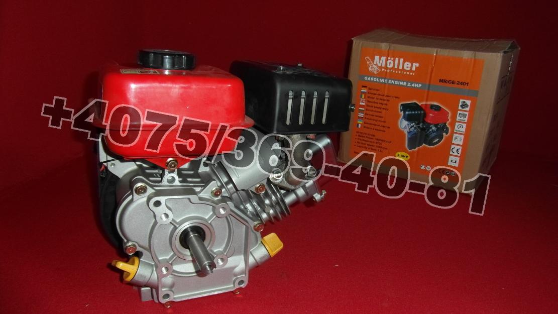 Möller motor pe benzina 2.4CP 4 timpi 87cc NOU - Pret | Preturi Möller motor pe benzina 2.4CP 4 timpi 87cc NOU