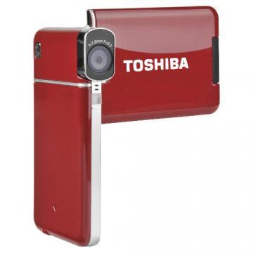 Camera video Toshiba Camileo S20, Rosu - Pret | Preturi Camera video Toshiba Camileo S20, Rosu