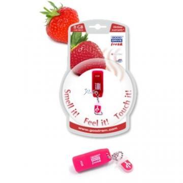 GoodRam GoodDrive Fresh 8GB, USB, Strawberry - Pret | Preturi GoodRam GoodDrive Fresh 8GB, USB, Strawberry