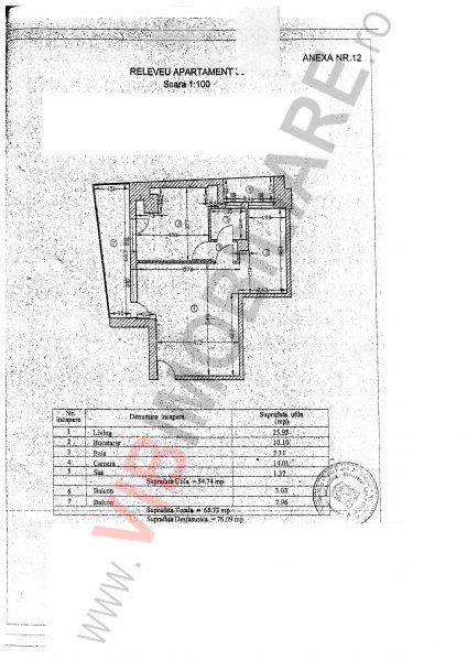 VIB13303 - Apartament 2 camere Unirii - Piata Constitutiei - dec - 4/7 - parcare - 90750 euro. - Pret | Preturi VIB13303 - Apartament 2 camere Unirii - Piata Constitutiei - dec - 4/7 - parcare - 90750 euro.