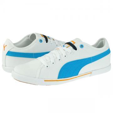 Tenisi barbati Puma Benecio Canvas Drip - Pret | Preturi Tenisi barbati Puma Benecio Canvas Drip