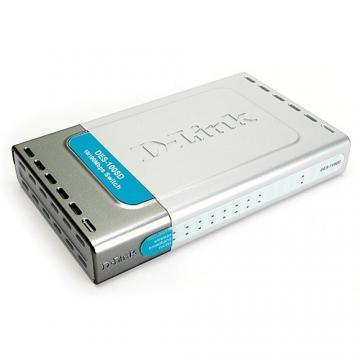 Switch D-link DES-1008D are 8 porturi active, la o viteza de transfer de pana la 100Mbps. - Pret | Preturi Switch D-link DES-1008D are 8 porturi active, la o viteza de transfer de pana la 100Mbps.