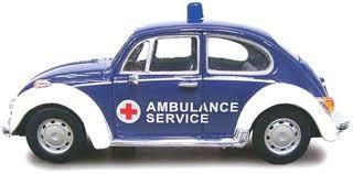 Macheta auto Volkswagen Kever Ambulance - Pret | Preturi Macheta auto Volkswagen Kever Ambulance