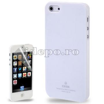 Husa iPhone 5 Crok Ultra Slim + Folie protectie ecran - Pret | Preturi Husa iPhone 5 Crok Ultra Slim + Folie protectie ecran