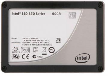 SSD Intel seria 520 60GB, 2.5" sATA3, 9.5MM, software, box, SSDSC2CW060A3K5 - Pret | Preturi SSD Intel seria 520 60GB, 2.5" sATA3, 9.5MM, software, box, SSDSC2CW060A3K5