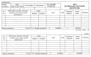 Formular bon predare transfer-restituire 2/A4, fata/verso, 3 carnete a 100 file/set - Pret | Preturi Formular bon predare transfer-restituire 2/A4, fata/verso, 3 carnete a 100 file/set