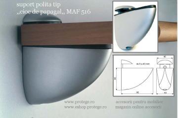 Suport raft MAF 516, 9.6 cm, R=8-40 mm, aluminiu - Pret | Preturi Suport raft MAF 516, 9.6 cm, R=8-40 mm, aluminiu