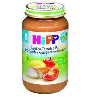 HiPP Bio Rosii cu cartofi si pui - Pret | Preturi HiPP Bio Rosii cu cartofi si pui