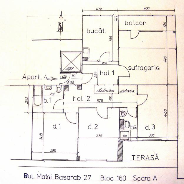 Apartament 4 camere - Pret | Preturi Apartament 4 camere