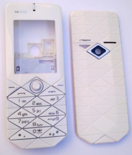 Carcasa Nokia 7500 Prism White ( Alba ) ORIGINALA COMPLETA - Pret | Preturi Carcasa Nokia 7500 Prism White ( Alba ) ORIGINALA COMPLETA