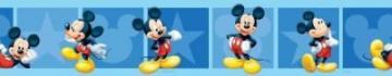 Bordura perete DECOFUN Disney Mickey Mouse 10.6 cm x 5 m - Pret | Preturi Bordura perete DECOFUN Disney Mickey Mouse 10.6 cm x 5 m