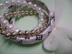 Bratara fashion multipla cu perle sintetice - BF7-1b - Pret | Preturi Bratara fashion multipla cu perle sintetice - BF7-1b