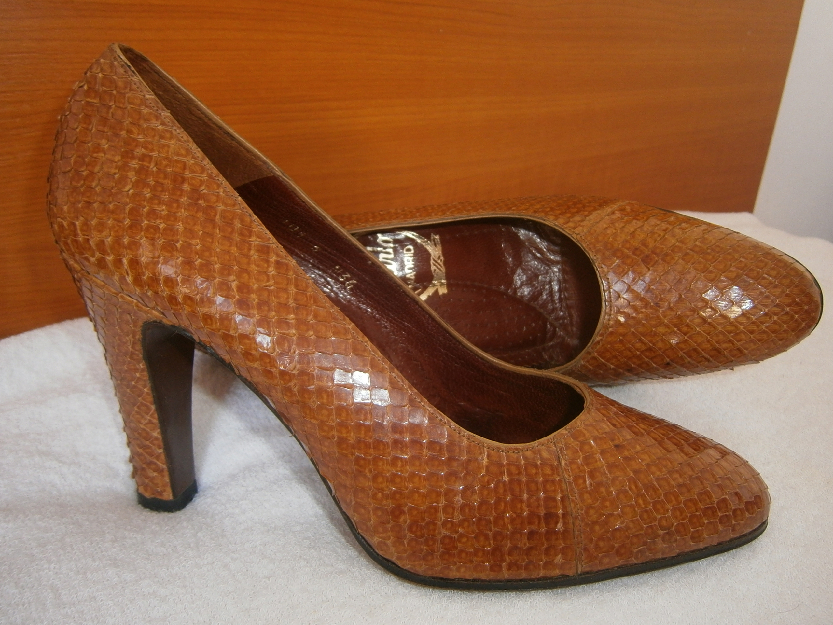 Pantofi piele de sarpe Lucalsax - Pret | Preturi Pantofi piele de sarpe Lucalsax