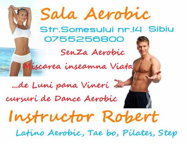 Aerobic pilates tae bo ,pump up,step la Sibiu! - Pret | Preturi Aerobic pilates tae bo ,pump up,step la Sibiu!