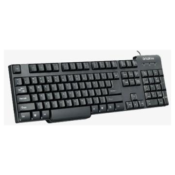 Tastatura Delux DLK-8050P, neagra, PS2 - Pret | Preturi Tastatura Delux DLK-8050P, neagra, PS2
