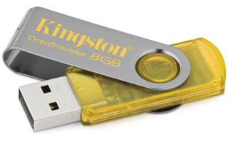 USB Flash Kingston Data Traveler 8GB, yellow - Pret | Preturi USB Flash Kingston Data Traveler 8GB, yellow