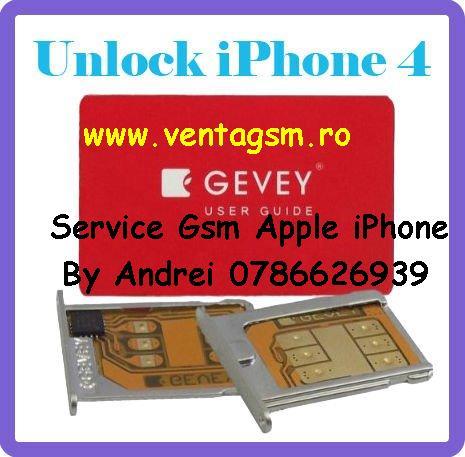 Decodare iPhone 3G 3GS 2G 4G X-SIM Gevey Original Unlock iPhone 3G 4G - Pret | Preturi Decodare iPhone 3G 3GS 2G 4G X-SIM Gevey Original Unlock iPhone 3G 4G
