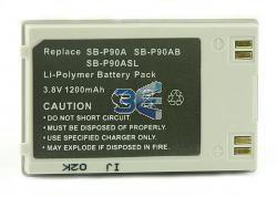 Acumulator Li-Ion tip SB-90ASL , SB-P90A , SB-P90AB , SB-P90ASLpt. Samsung.( PL900E-15P).1200mAh - Pret | Preturi Acumulator Li-Ion tip SB-90ASL , SB-P90A , SB-P90AB , SB-P90ASLpt. Samsung.( PL900E-15P).1200mAh