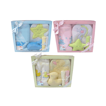 Set cadou baie bebe 5 piese, 0+ luni - Pret | Preturi Set cadou baie bebe 5 piese, 0+ luni