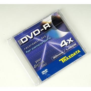 Mini DVD-R Traxdata 4x 1.46GB 30 MIN 1 buc/slim - Pret | Preturi Mini DVD-R Traxdata 4x 1.46GB 30 MIN 1 buc/slim