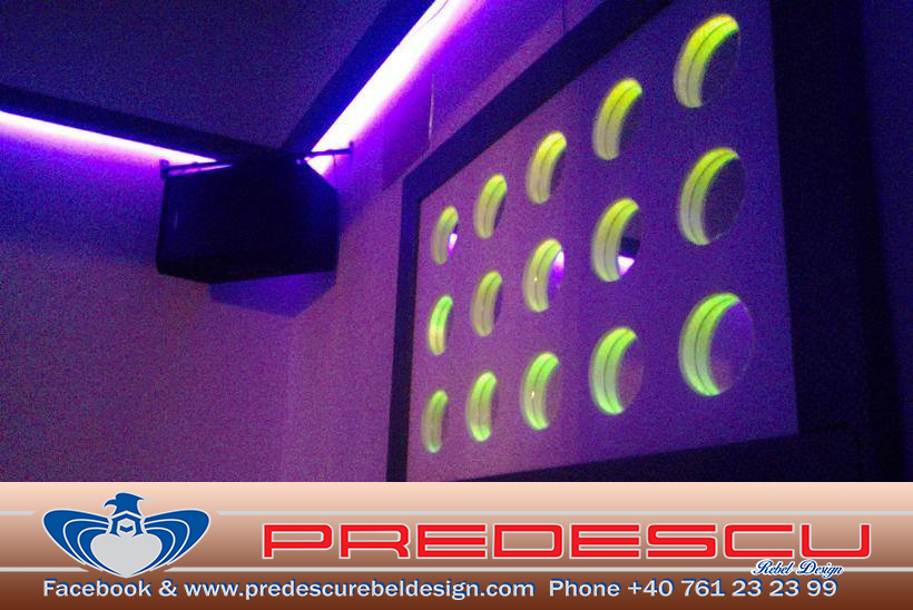 LED Pixeli Pereti Dinamici Lumini Club Predescu Rebel Design - Pret | Preturi LED Pixeli Pereti Dinamici Lumini Club Predescu Rebel Design