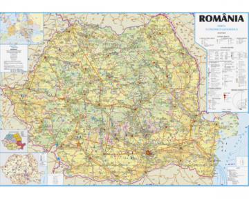 Romania - Harta economica 200x140 [HP12L] - Pret | Preturi Romania - Harta economica 200x140 [HP12L]