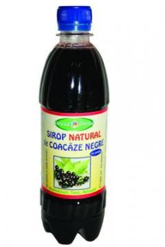 Sirop Coacaz Negru 500ml - Pret | Preturi Sirop Coacaz Negru 500ml