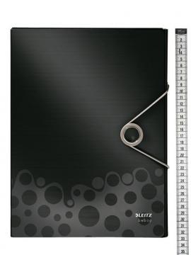 Mapa documente Leitz Bebop, negru, 250x330mm, cotor 37mm, plastic - Pret | Preturi Mapa documente Leitz Bebop, negru, 250x330mm, cotor 37mm, plastic