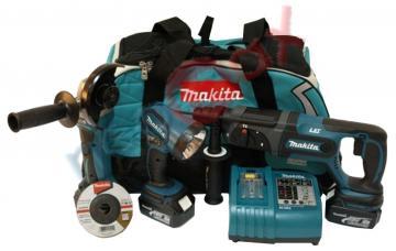 Ciocane Rotopercutoare - Makita LXT312 (BHR241Z + BGA452Z + BML185 + Accesorii) - Pret | Preturi Ciocane Rotopercutoare - Makita LXT312 (BHR241Z + BGA452Z + BML185 + Accesorii)