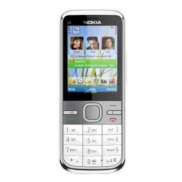 Nokia C5 Gri/Alb + Transport Gratuit - Pret | Preturi Nokia C5 Gri/Alb + Transport Gratuit