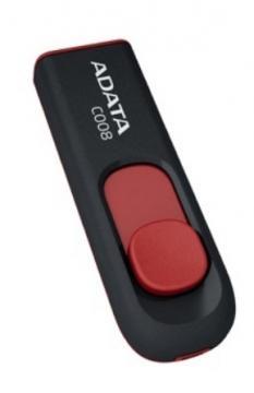 Stick memorie USB ADATA C008 4GB negru-rosu - Pret | Preturi Stick memorie USB ADATA C008 4GB negru-rosu