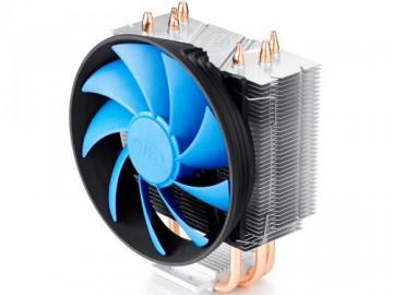 Deepcool GAMMAXX 300, 3 heatpipe-uri direct touch, 120mm fan (900-1600 RPM, 55.5 CFM, 17.8-21 dBA), compatibil Intel LGA775, LGA1155, LGA1156, LGA1366 / AMD 754, 939, 940, AM2, AM2+, AM3, AM3+, FM1, dimensiuni: 121x75.5x144mm - Pret | Preturi Deepcool GAMMAXX 300, 3 heatpipe-uri direct touch, 120mm fan (900-1600 RPM, 55.5 CFM, 17.8-21 dBA), compatibil Intel LGA775, LGA1155, LGA1156, LGA1366 / AMD 754, 939, 940, AM2, AM2+, AM3, AM3+, FM1, dimensiuni: 121x75.5x144mm