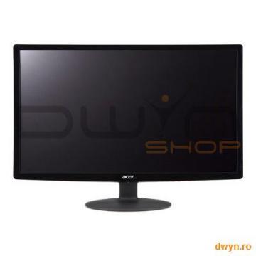 ACER S240HLbd LED, 24" Wide, rez: 1920x1080, 5ms, 250cd, 1000M:1, D-Sub/DVI ( HDCP ), FullHD, Black, - Pret | Preturi ACER S240HLbd LED, 24" Wide, rez: 1920x1080, 5ms, 250cd, 1000M:1, D-Sub/DVI ( HDCP ), FullHD, Black,