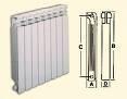 Radiator/Calorifer aluminiu Helyos 500 - Pret | Preturi Radiator/Calorifer aluminiu Helyos 500