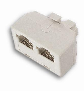 Cupla adaptoare duplex RJ11, Gembird (TA-302) - Pret | Preturi Cupla adaptoare duplex RJ11, Gembird (TA-302)