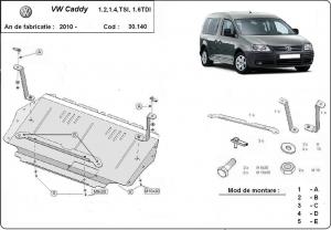 Scut motor metalic VW Caddy - Pret | Preturi Scut motor metalic VW Caddy