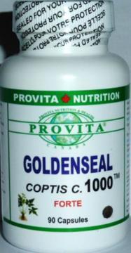 Goldenseal Coptis C. Forte 1000 *90cps - Pret | Preturi Goldenseal Coptis C. Forte 1000 *90cps