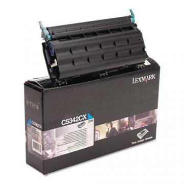 Toner Lexmark C5342CX Cyan Extra High Yield - 7K - Pret | Preturi Toner Lexmark C5342CX Cyan Extra High Yield - 7K