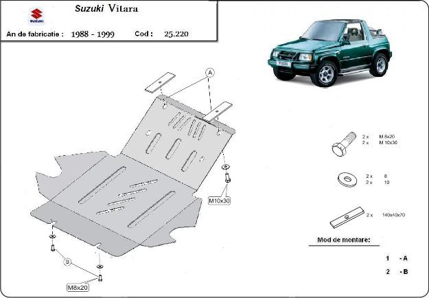 Scut metalic motor Suzuki Vitara - Pret | Preturi Scut metalic motor Suzuki Vitara