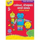 Culori&amp; Forme si marimi - Colour, Shapes and Sizes Book - Carte activitati cu abtibilduri - Pret | Preturi Culori&amp; Forme si marimi - Colour, Shapes and Sizes Book - Carte activitati cu abtibilduri