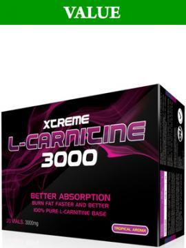 XCORE - Xtreme L-Carnitine 3000 20 fiole - Pret | Preturi XCORE - Xtreme L-Carnitine 3000 20 fiole