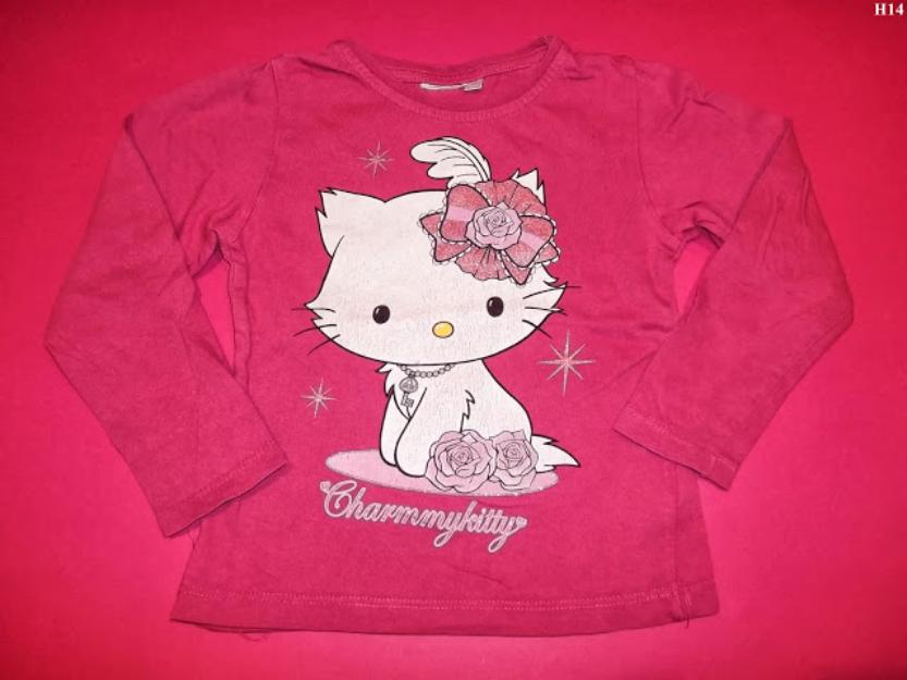 haine copii bluza cu hello kitty pentru fete de 3-4 ani - Pret | Preturi haine copii bluza cu hello kitty pentru fete de 3-4 ani