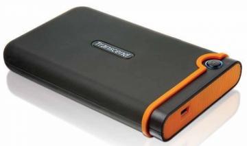 HDD extern 750GB StoreJet TS750GSJ25M2 2.5" USB 2.0 Rubber Case, Anti-Shock ( Shock-Absorbing Silicone )  black/orange - Pret | Preturi HDD extern 750GB StoreJet TS750GSJ25M2 2.5" USB 2.0 Rubber Case, Anti-Shock ( Shock-Absorbing Silicone )  black/orange